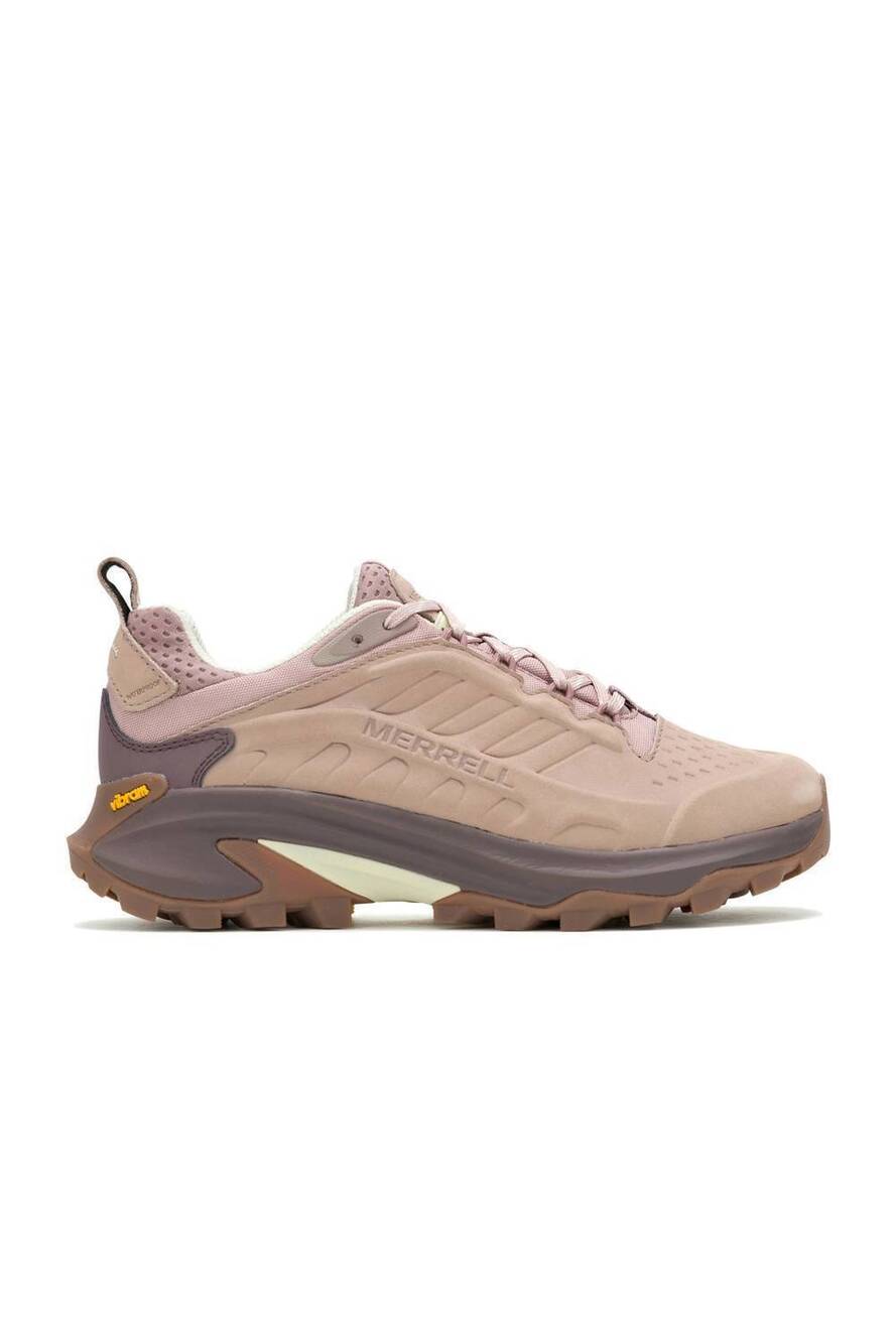 NEW MERRELL women's moab speed 2 leather waterproof shoes in adobe rose